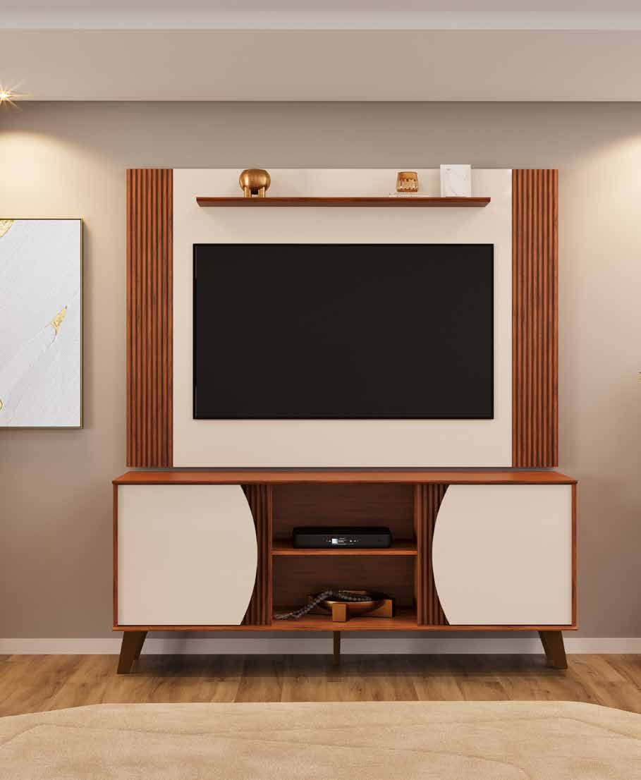 Rack e Painel Domo 1360
